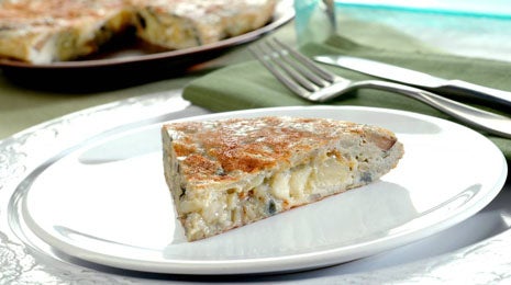 Tortilla De Berenjena Y Queso Gurm