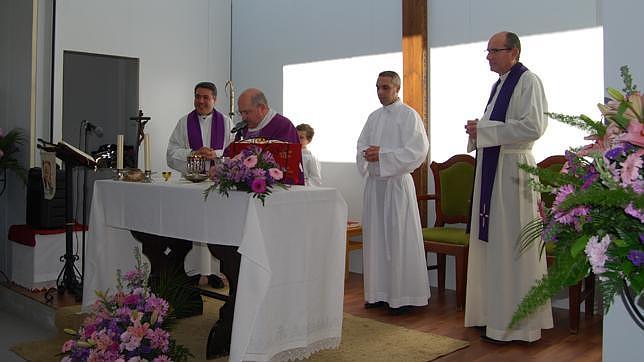 Bendición del templo de San Juan Pablo II