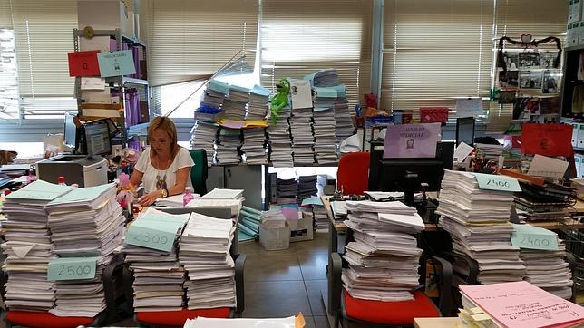 Ya no hay espacio en los juzgados mercantiles de Sevilla para amontonar las demandas de cláusulas-suelo