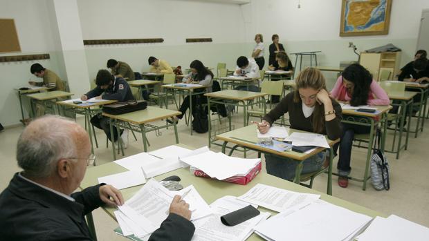 Alumnos de Bachillerato en Córdoba