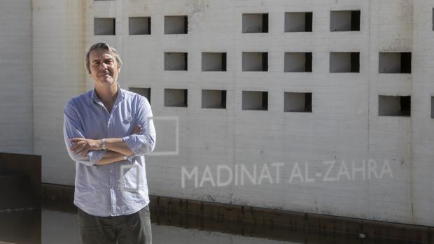 Montejo, fotografiado en Medina Azahara este martes