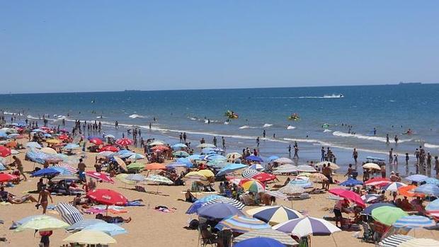 El hallazgo se produjo en la paya de Isla Cristina