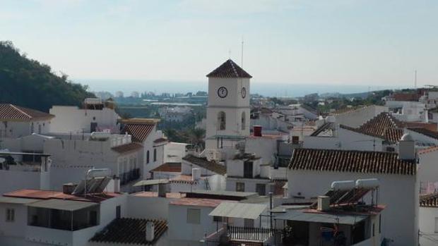 Vista del municipio de Algarrobo