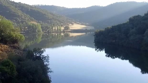 Zona del Bembézar en que se creará el embarcadero
