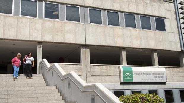 Hospital Materno, donde la niña ingresó sin vida