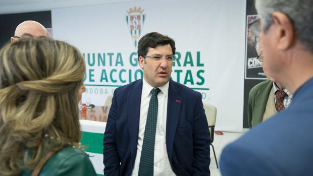 El presidente y máximo accionista del Córdoba CF, Jesús León