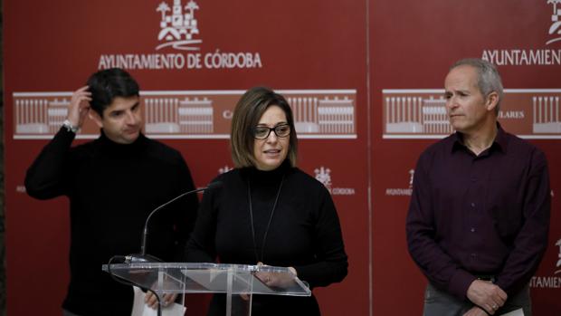 García, Ambrosio y Blázquez, en el Ayuntamiento