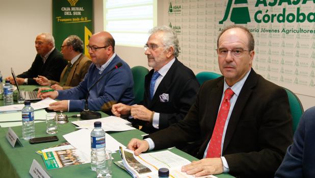 Asamblea general de la patronal agraria Asaja Córdoba