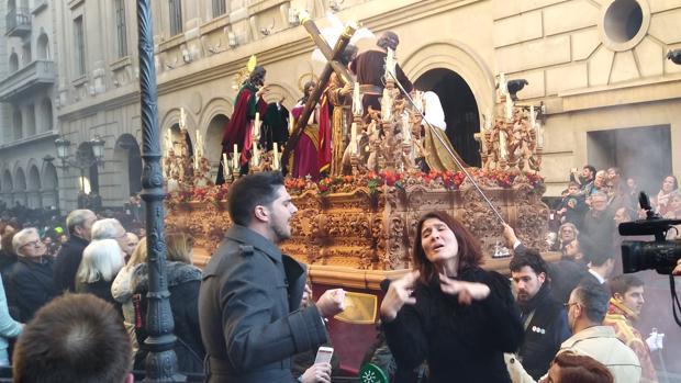 Iván Centenillo y Esther Ramallo interpretaron el año pasado en Granada la primera saeta inclusiva de la Historia.
