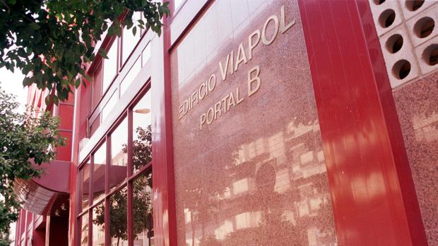 Sede de los juzgados en el edificio Viapol