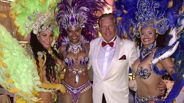 El príncipe de Marbella en una de las fiestas a las que ha asistido en este tiempo