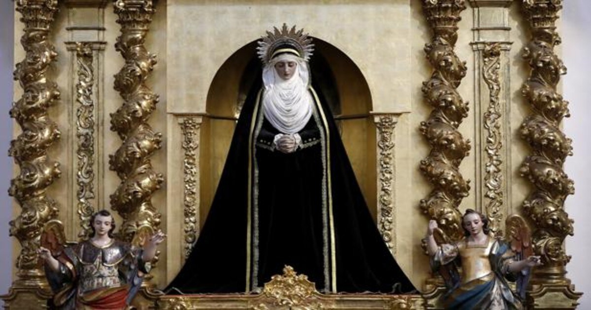 El grupo de la Soledad de la Merced de Córdoba, en pos de «recuperar la  importancia histórica» de la Virgen