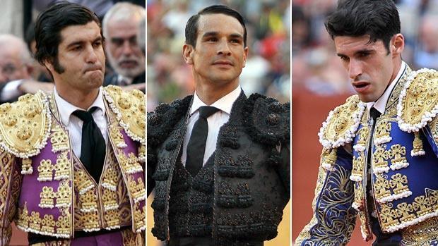 Morante de la Puebla, José María Manzanares y Alejandro Talavante