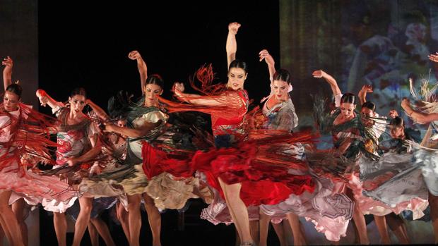 Espectáculo de flamenco celebrado en Barcelona