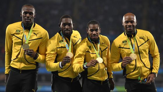 Una de las fotos esperadas del día. Usain Bolt ya tiene su noveno oro olímpico