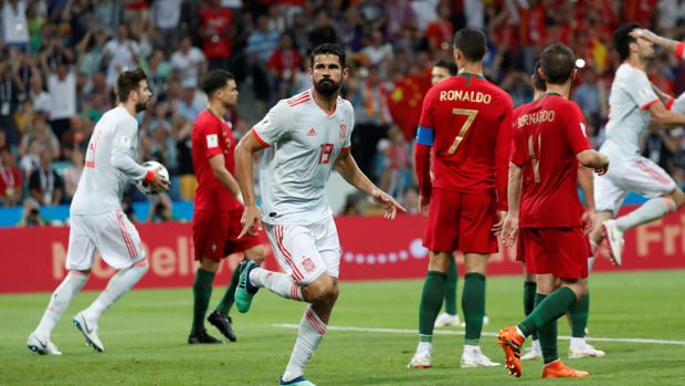 Costa, en el Portugal-España