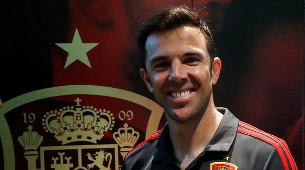 Marchena al incorporarse al cuerpo técnico de la selección española para el presente Mundial
