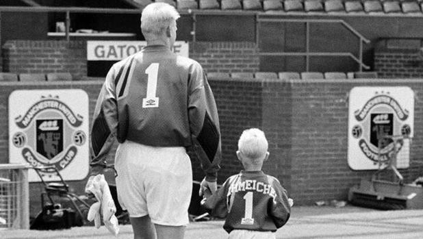 Peter y Kasper Schmeichel