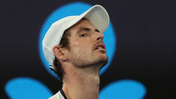 Andy Murray, durante su partido ante Bautista en Australia
