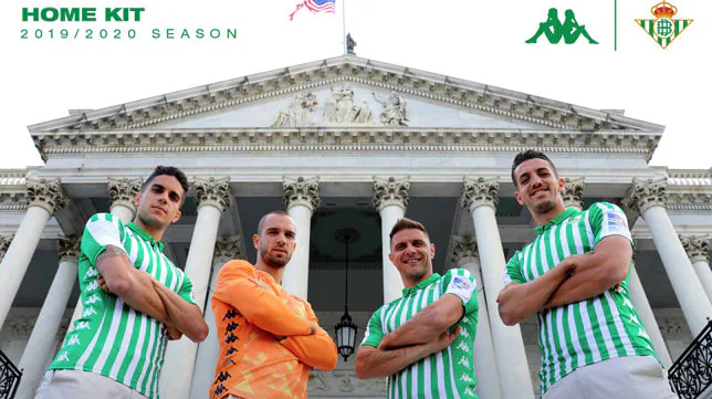 mucho salvar Bigote El Betis presenta su primera camiseta para la temporada 2019-2020