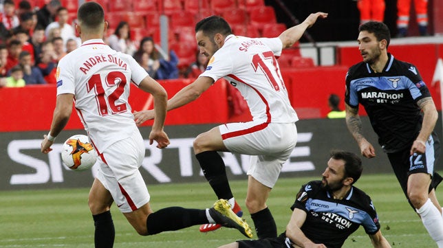 Al descanso, el Sevilla de Ben Yedder desarticula aún más Al descanso, el Sevilla de Ben Yedder desarticula aún más