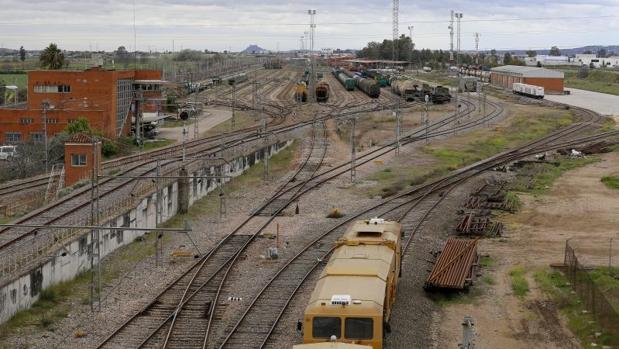 Estación de mercancias de Renfe de El Higueron