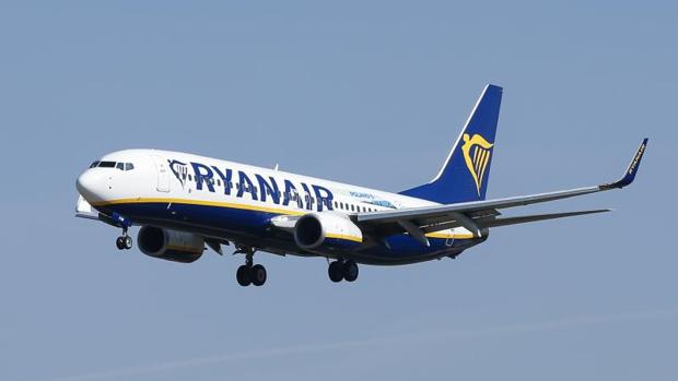 Avión de Ryanair