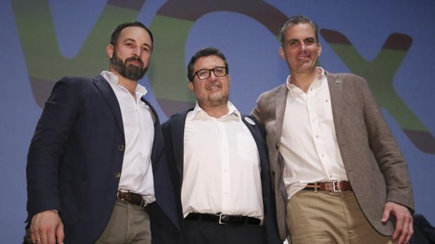 Abascal, Serrano y Ortega, de VOX