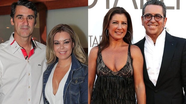Jesulín de Ubrique, María José Campanario y Sara Baras y Pepín Serrano