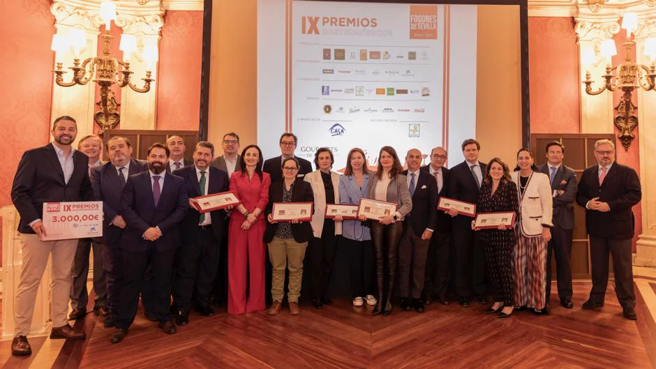 La Asociación Gourmets de Sevilla entrega sus IX Premios Gastronómicos