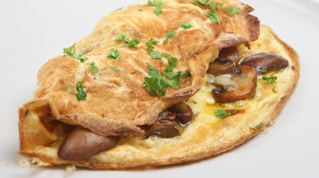 Tortilla de champiñones