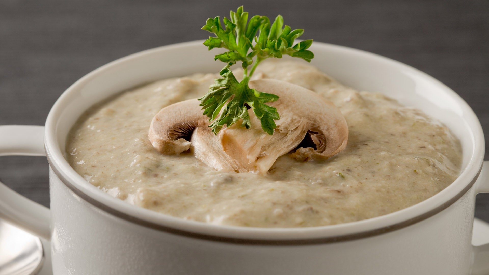 Crema ligera de hongos Gurmé