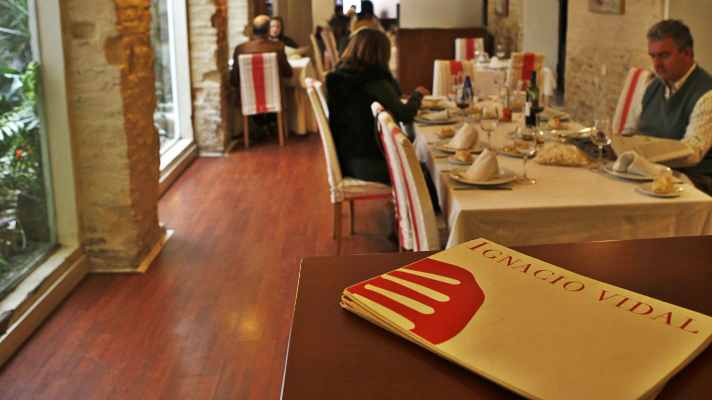 Restaurante Ignacio Vidal interior