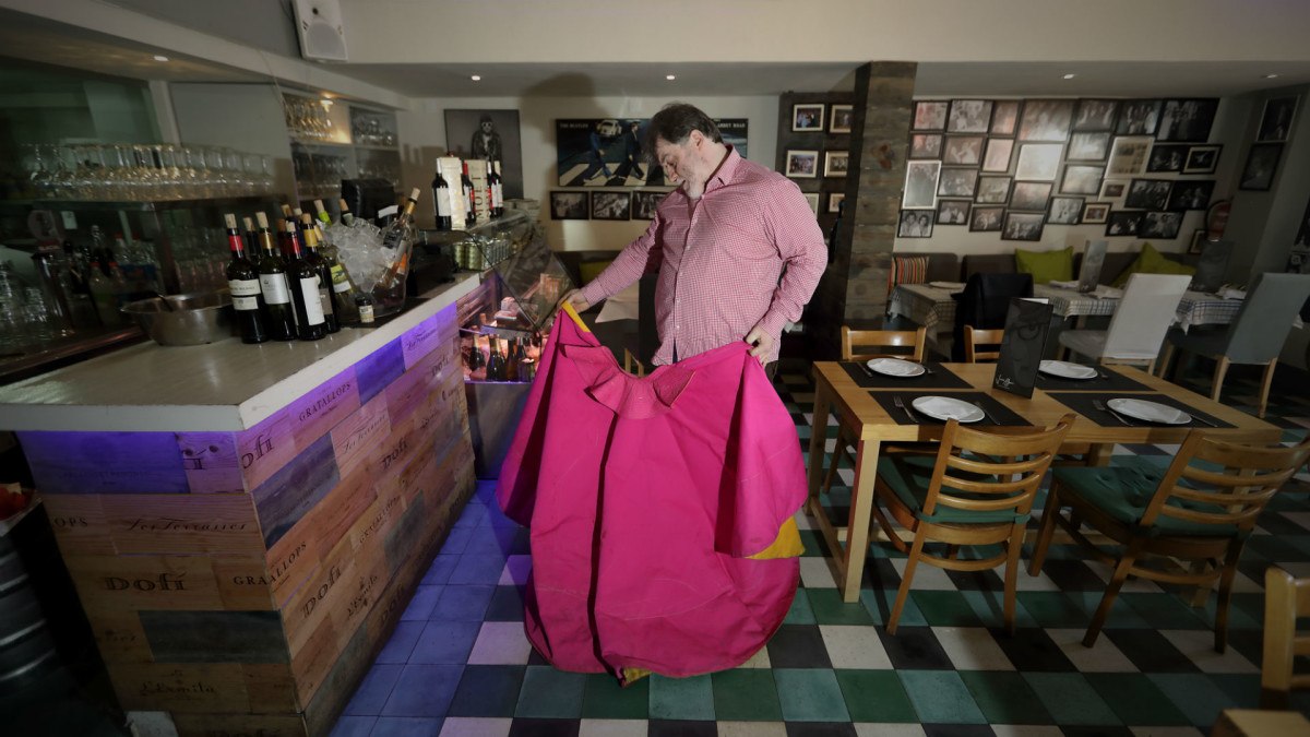 Jaime Alpresa, en su restaurante homónimo / Foto: JM Serrano