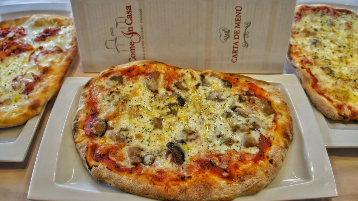 Selección de pizzas de Come in Casa| Foto: Fran Moreno