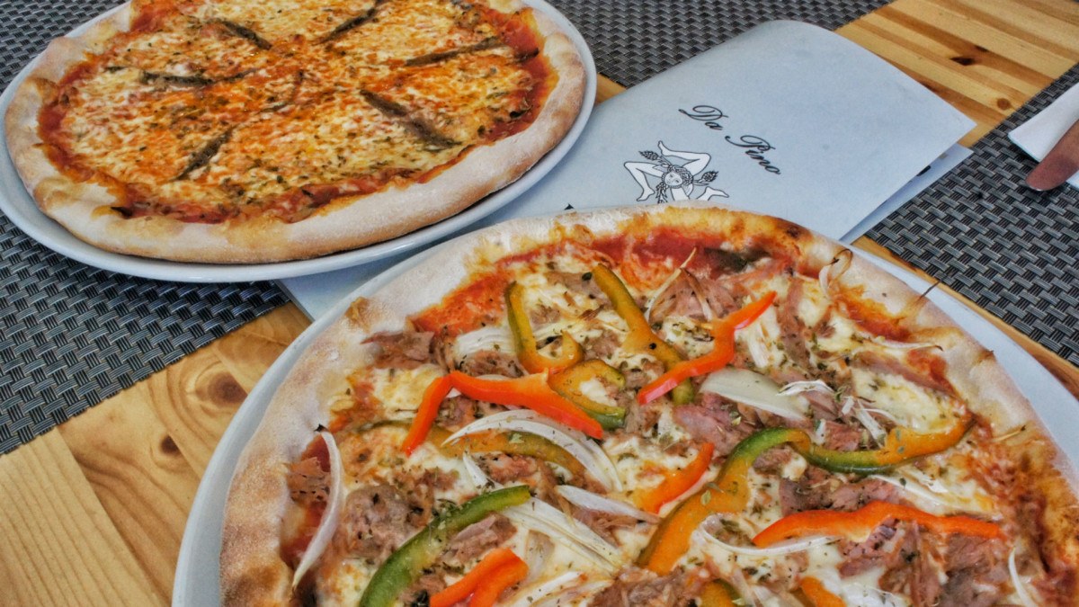 Increíbles pizzas del Restaurante da Pino| Foto: Fran Moreno