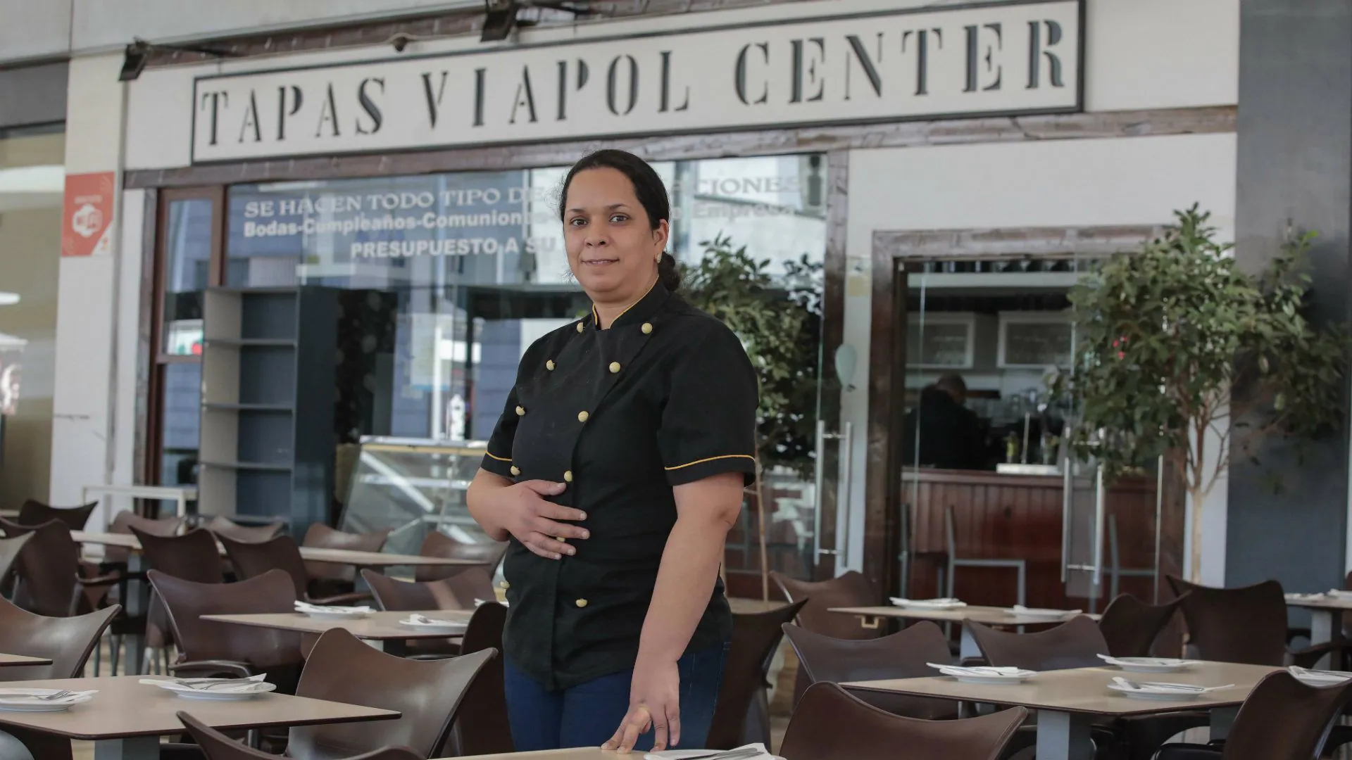 Siham Koudia, chef de Tapas Viapol Center: «Nuestro secreto es cocinar a fuego lento»