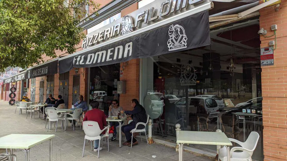 Terraza de Restaurante Filomena