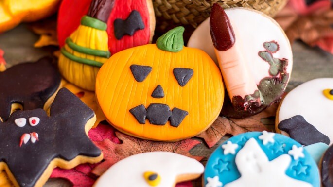 Recetas de Halloween: Galletas fáciles para pasar un día en familia