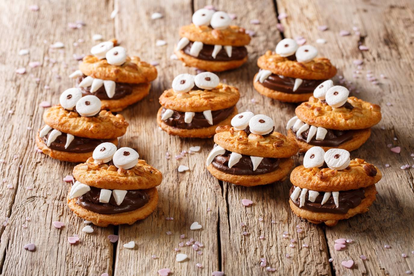 Cinco recetas de galletas de Halloween sin horno