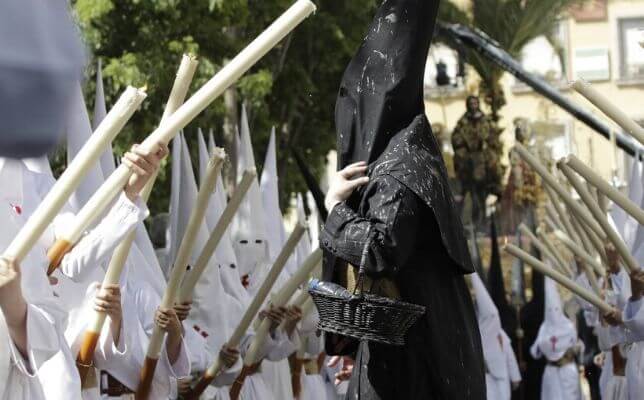 La Borriquita el Domingo de Ramos. Foto: Juan Flores