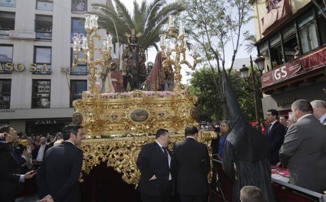 La Borriquita el Domingo de Ramos. Foto: Juan Flores