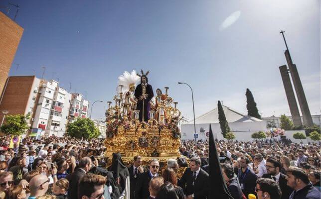 El Cautivo de San Pablo el Lunes Santo. Foto: Raúl Doblado