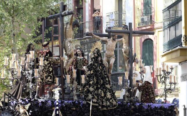 El Cristo de la Salud de la Carretería el Viernes Santo de la Semana Santa. Foto: Pepe Ortega