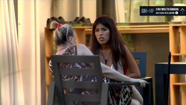 Isa Pantoja y Aramís Fuster, en «Gran Hermano VIP»
