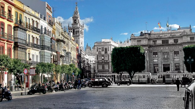 Sevilla ayer y hoy: la plaza de San Francisco
