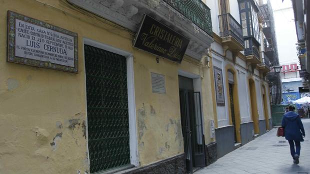 Casa que vio nacer a Luis Cernuda el 21 de septiembre de 1902
