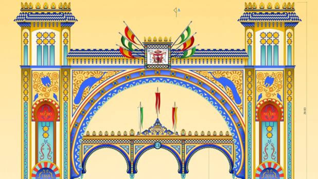 La portada de la Feria de Abril de Sevilla 2018, un homenaje al 150