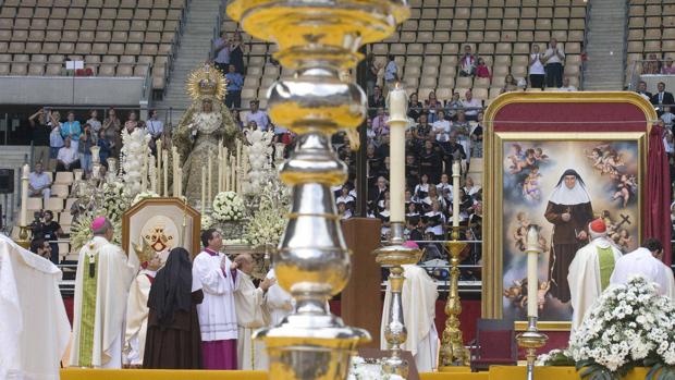Beatificación de Madre María de la Purísima en el Estadio de la Cartuja