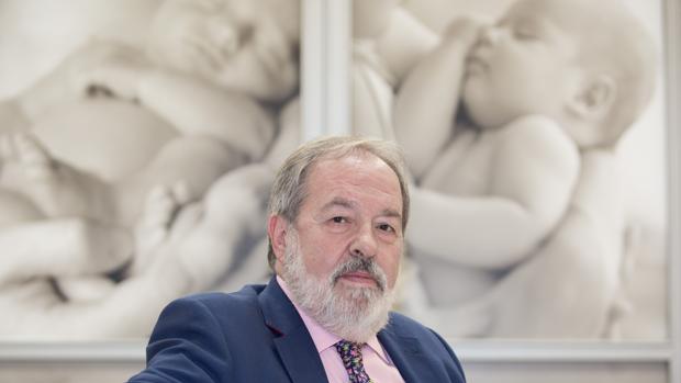 Alfonso Carmona, en un momento de la entrevista